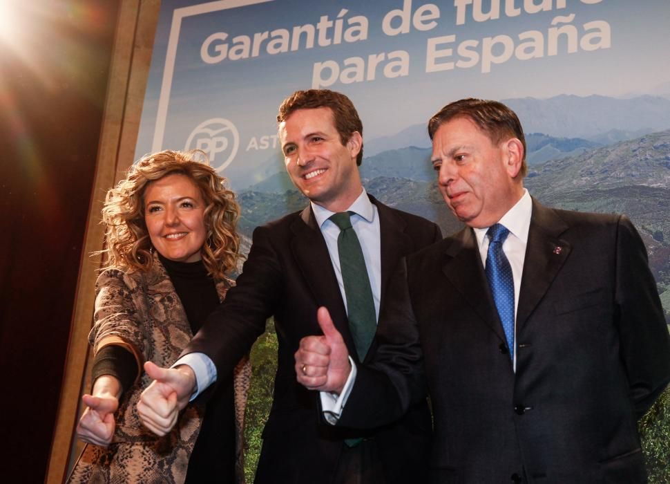 Pablo Casado  acude a Oviedo para presentar a los candidatos del PP en Asturias