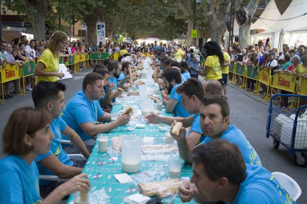 XIX edición del Concurs Internacional de Bevedors d'Orxata i Fartons de la Fira de Xàtiva