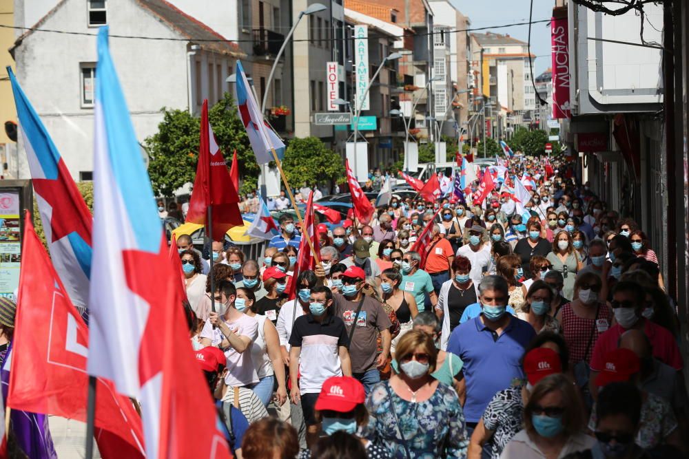 Manifestación en defensa de Thenaisie Provote