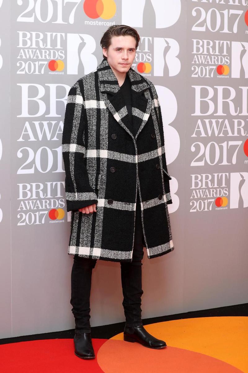 Brooklyn Beckham en los 'Brit Awards 2017'