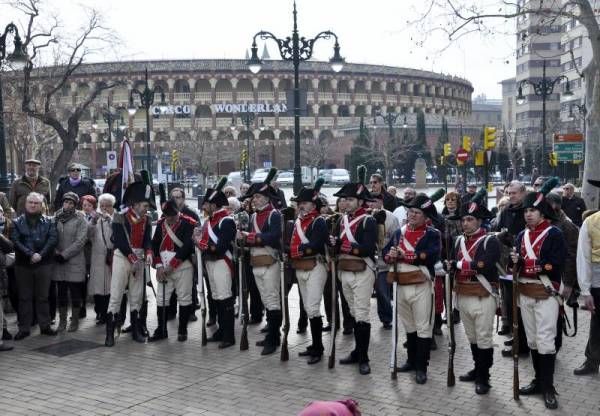 Fotogalería: Recreacionistas homenajean Los Sitios de Zaragoza