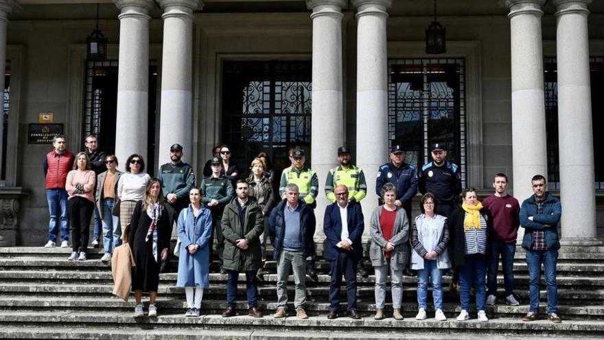 Repulsa institucional al crimen machista de Ribeira  | RAFA VÁZQUEZ