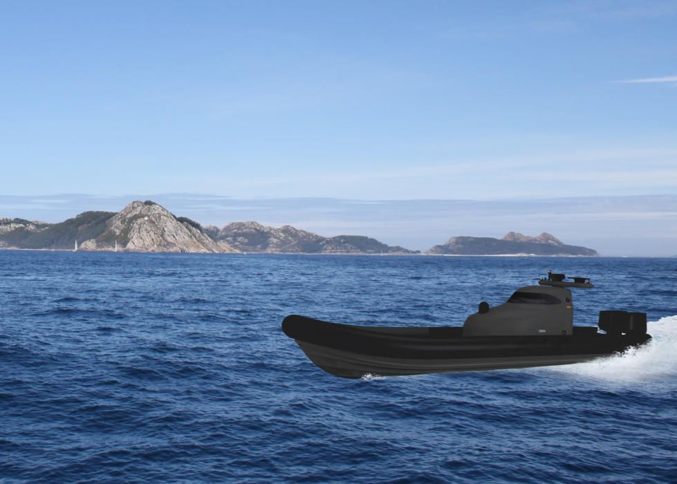 La viguesa Ferri crea un vehículo marino autónomo