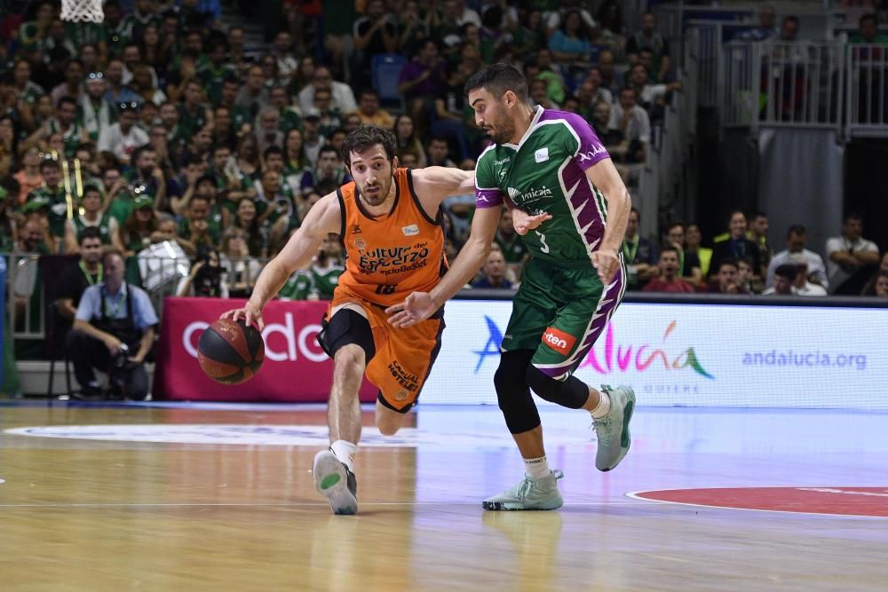 Segundo partido playoffs Unicaja-Valencia Basket