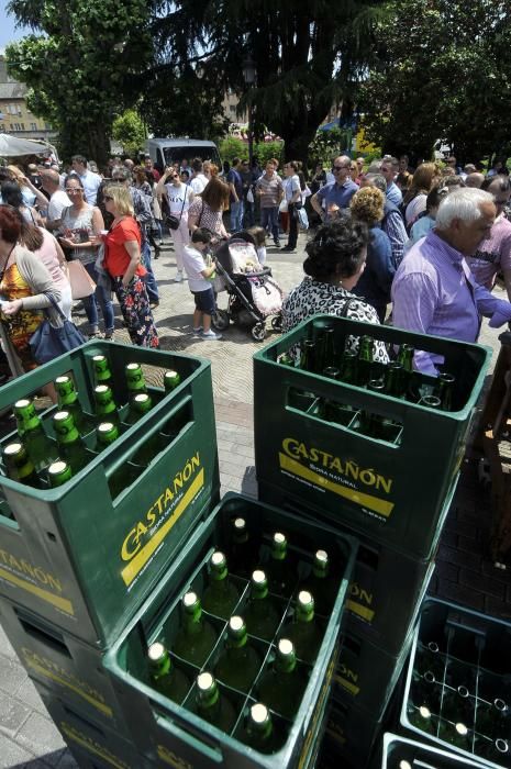 Festival de la sidra en El Entrego