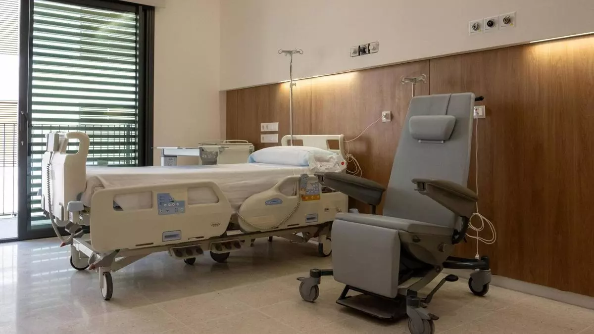 Camas con sensores y armarios inteligentes: Así es la habitación del futuro que ya se prueba en el nuevo Hospital de Son Dureta