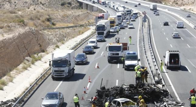 Accidente mortal en Elche