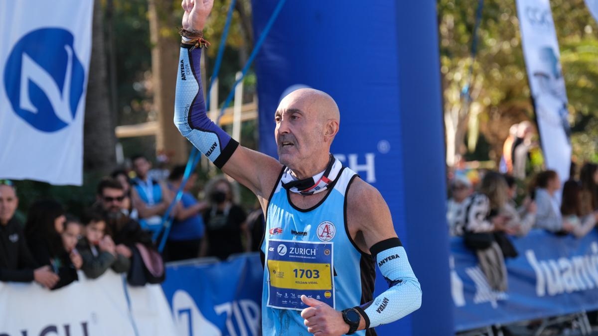 Las imágenes de la Zúrich Maratón de Málaga de 2021