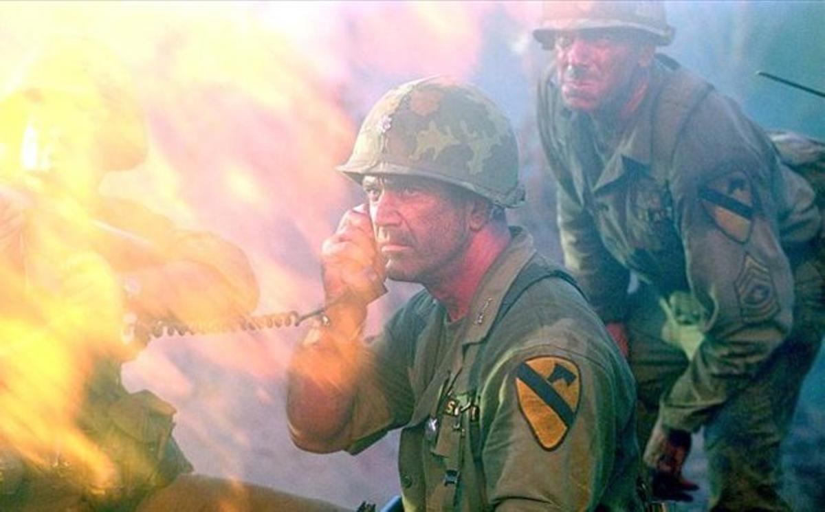 Mel Gibson és el protagonista del film bèl·lic ’Cuando éramos soldados’. Mel Gibson és el protagonista del film bèl·lic ’Cuando éramos soldados’.