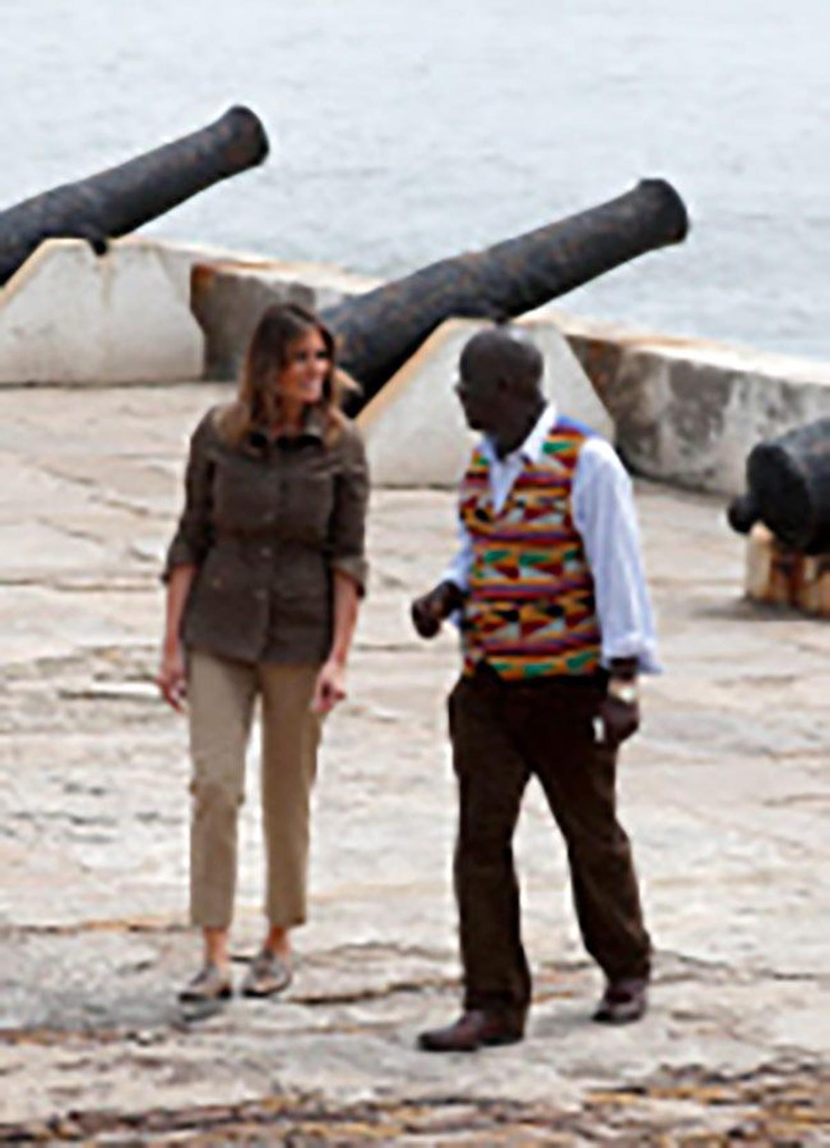 Melania Trump, en Ghana