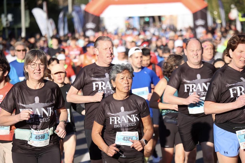 Las mejores imágenes de la TotalEnergies Maratón Murcia Costa Cálida
