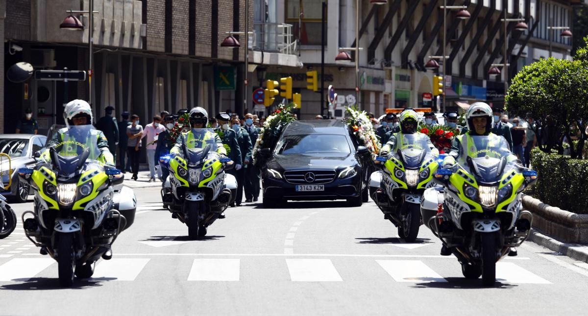 La Guardia Civil despide a su agente fallecido