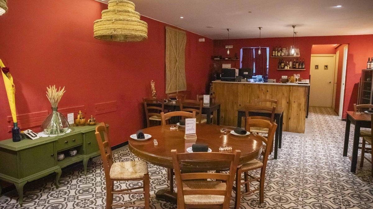El comedor del restaurante Sur o no Sur.