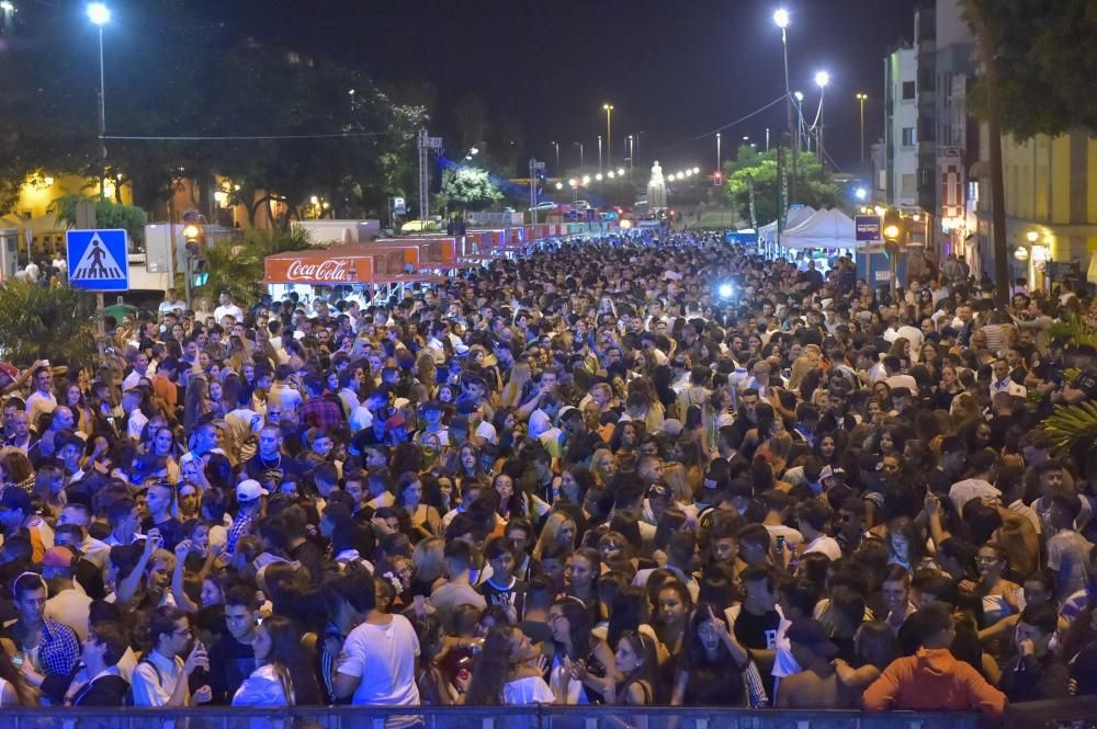 Fin de año en agosto, en Vegueta