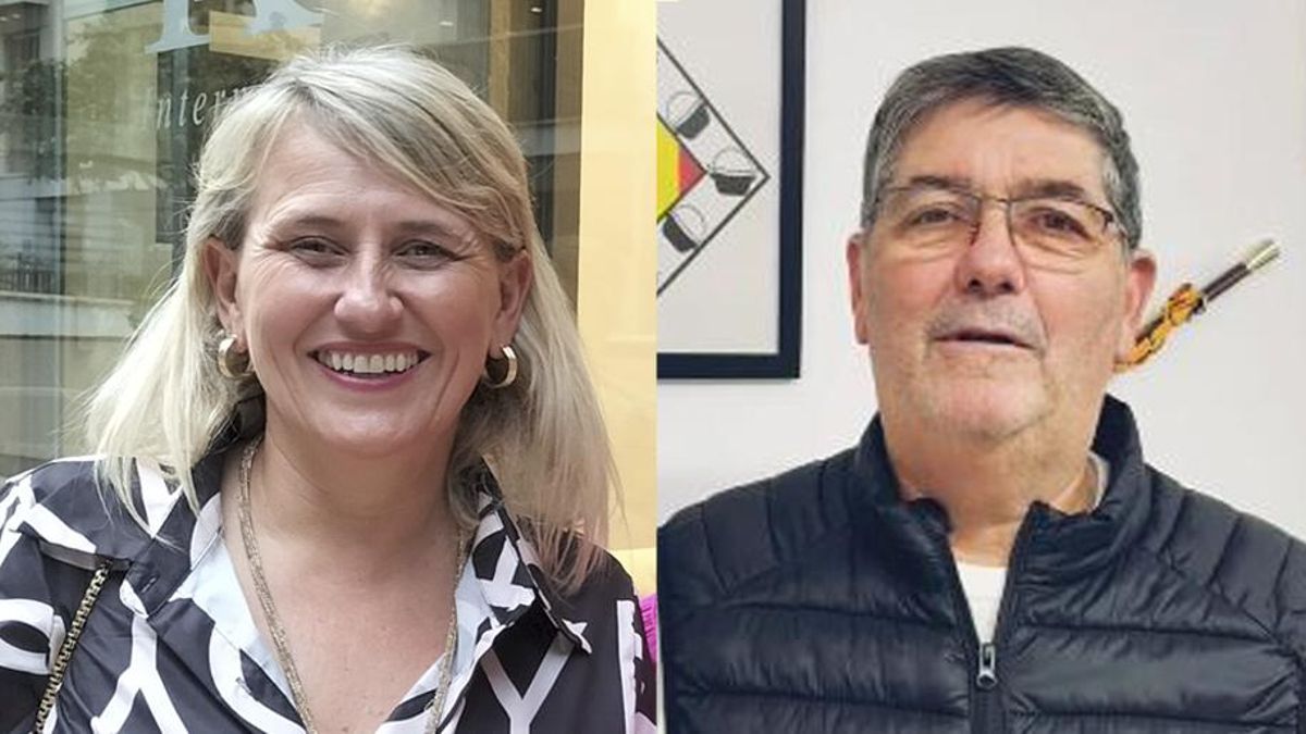 Marian Serralta, alcaldesa de Bunyola, y Arnau Llinàs, alcalde pedáneo de Palmanyola