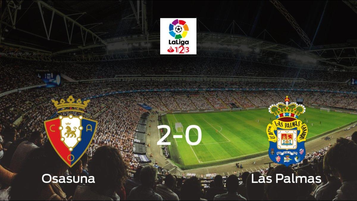 Osasuna se impone por 2-0 al Las Palmas