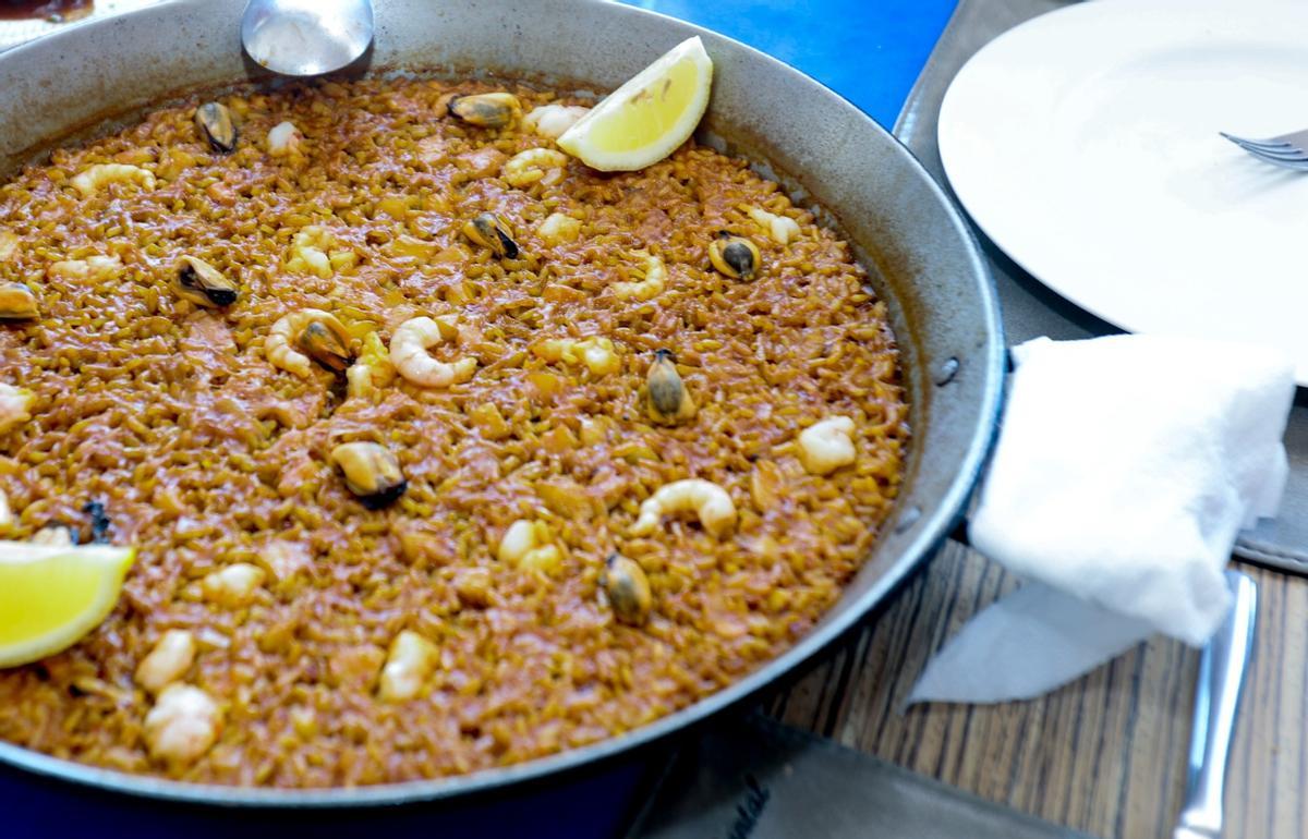 Arroz al señoret.