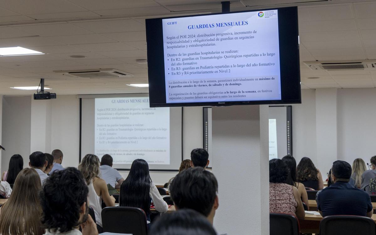 Información sobre las guardias mensuales de los médicos de Familia