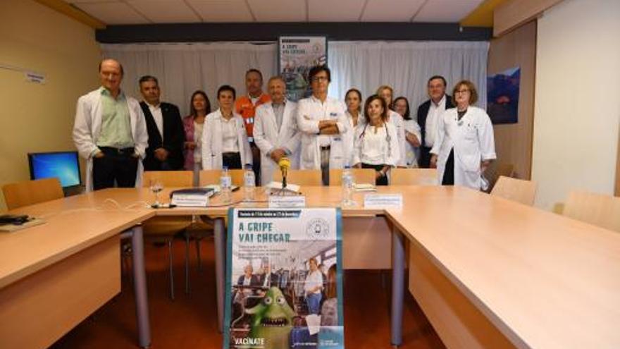 Presentación de la campaña de la gripe y del plan de contingencia del área sanitaria.