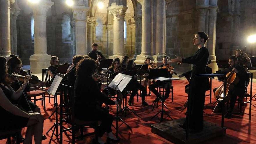 Alumnos y profesores participaron en un concierto abierto al público. // Bernabé/Javier Lalín