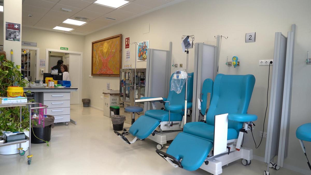 Unidad de Enfermedades Infecciosas del hospital Reina Sofía.