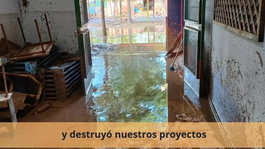 El CEIP L’Horta de Paiporta organiza un mercadillo solidario para reconstruir el patio escolar tras la dana