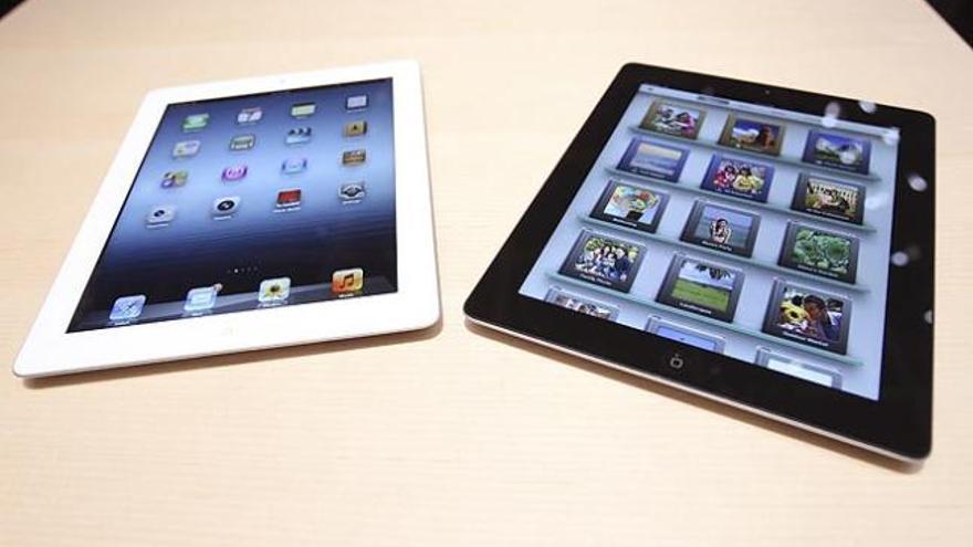 Modelos del nuevo iPad.