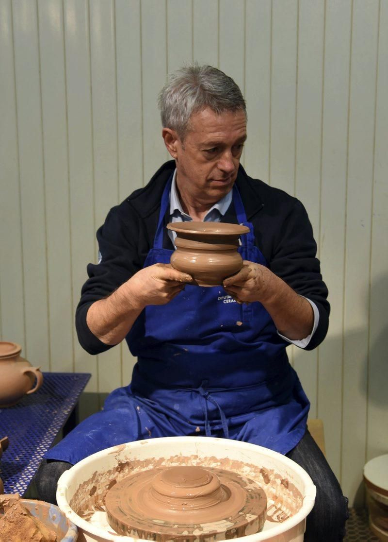 Jornada de puertas abiertas en el Taller de Cerámica de Muel