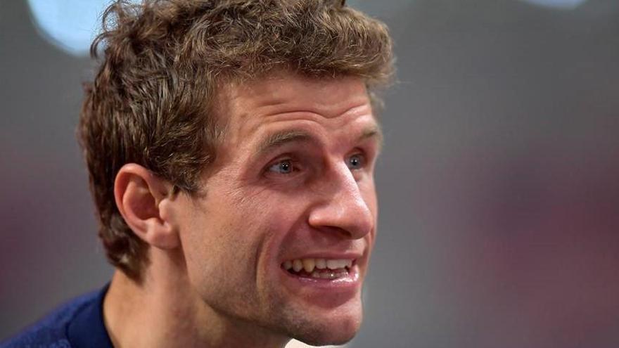 Müller, baja en el Bayern para la final por positivo de covid-19