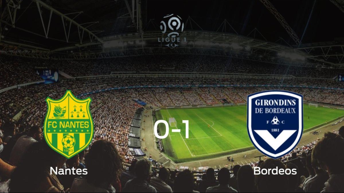 El FC Girondins Bordeos aprovecha la segunda parte para ganar al FC Nantes (0-1)