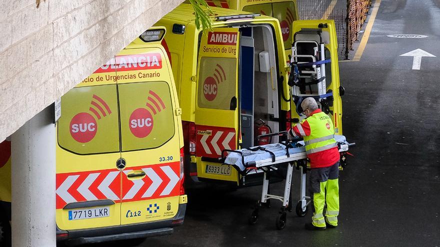 Un motorista resulta herido grave en una colisión contra un turismo en Las Torres