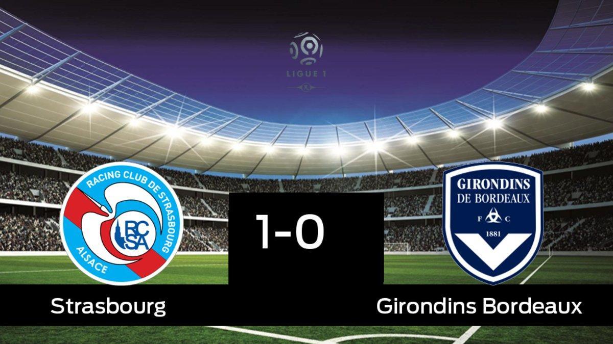 Triunfo del Strasbourg por 1-0 frente al Girondins Bordeaux
