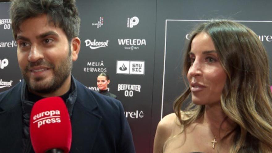 Rodri Fuertes y Marta Castro acuden a los Premios GenZ