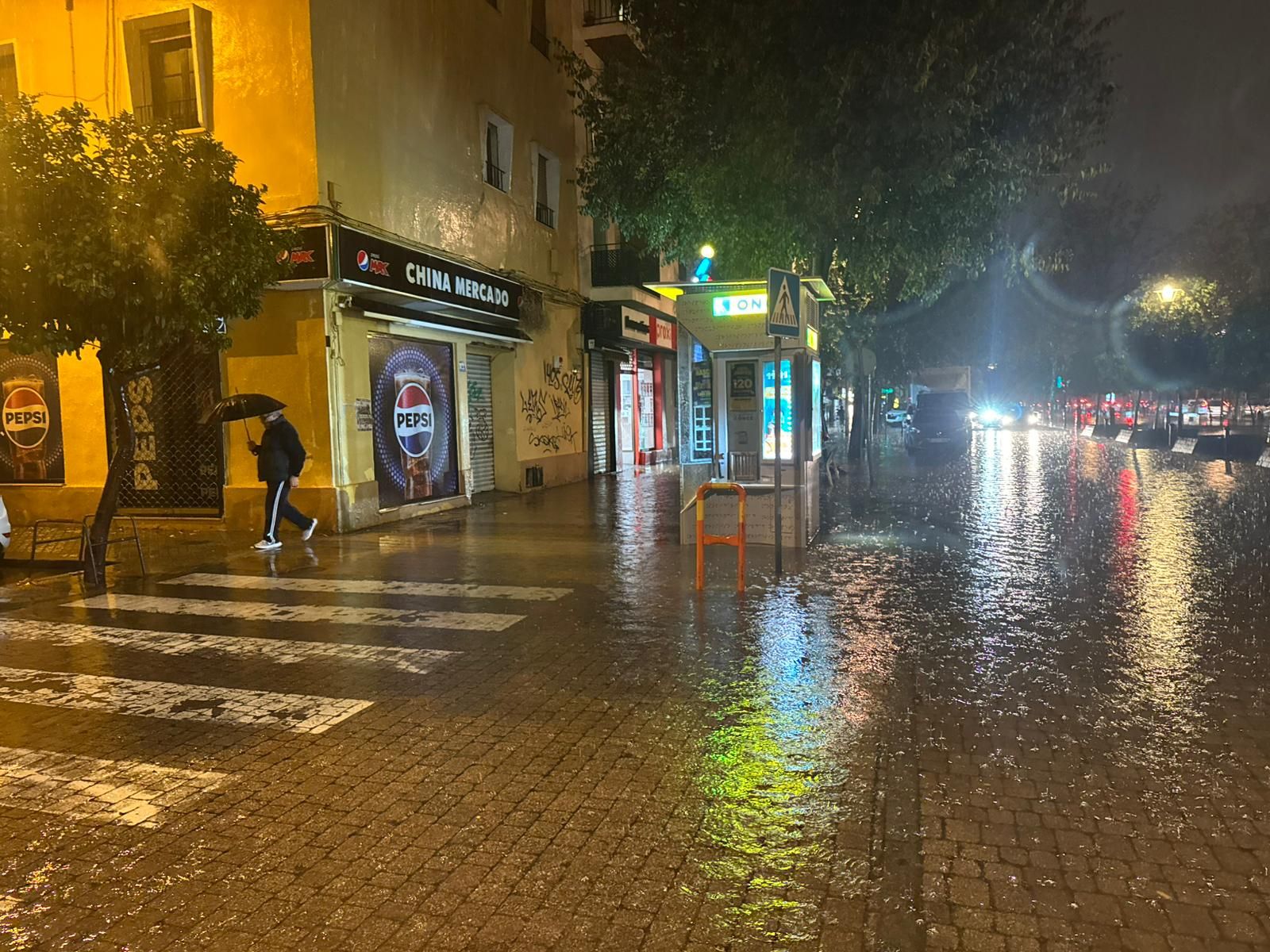 La borrasca Claudia siembra el caos en Córdoba