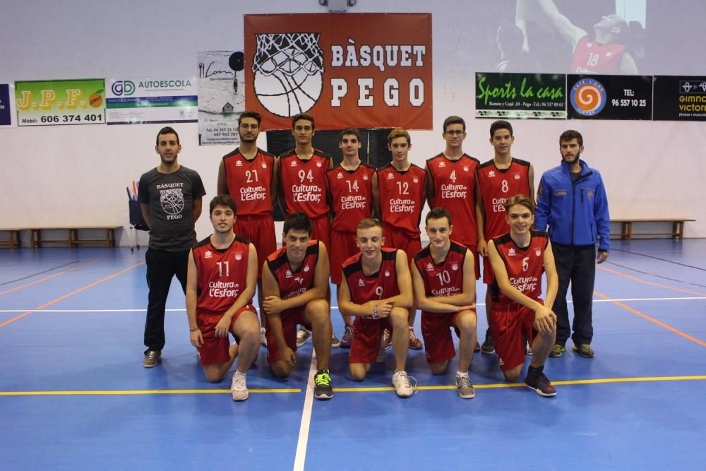 Presentación del Club Bàsquet Pego 2016-2017