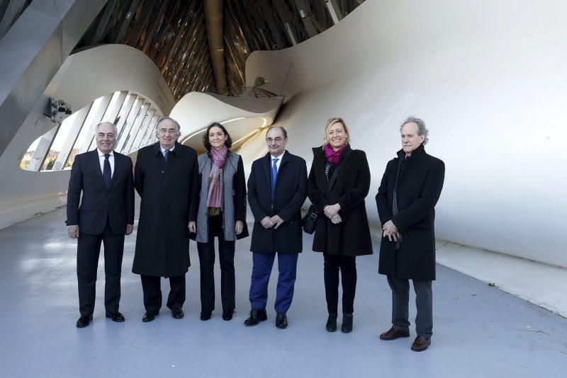 Visita de la ministra de Industria Reyes Maroto a Zaragoza