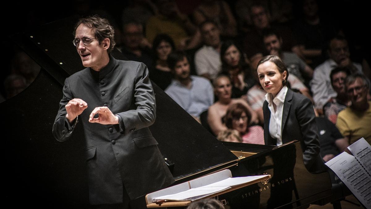 Un momento del recital.