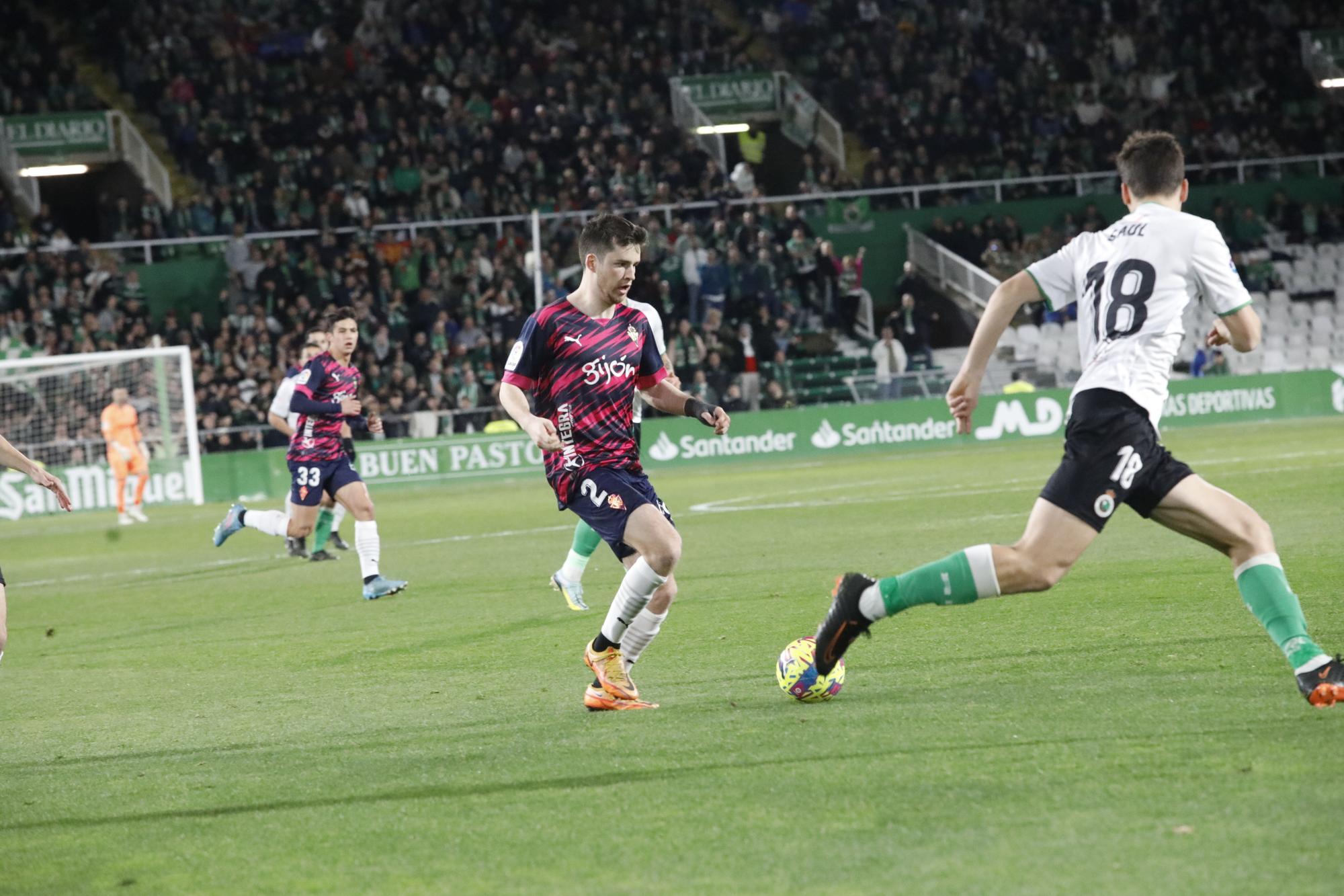 En imágenes: así fue el partido entre Racing y Sporting en El Sardinero