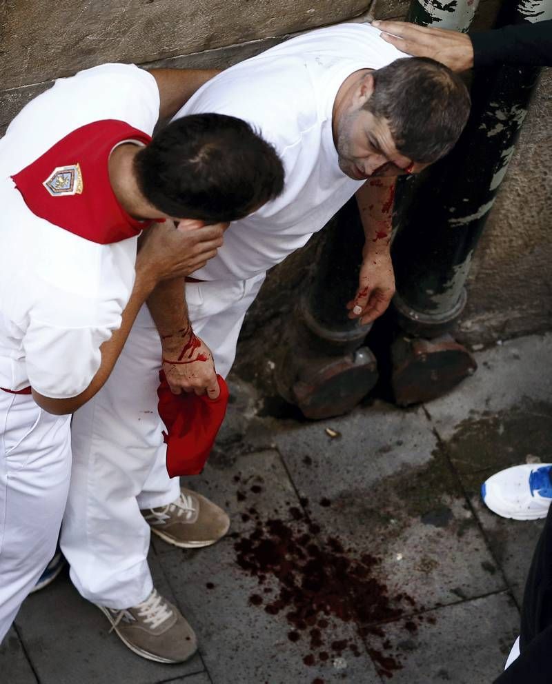 Fotogalería del tercer encierro