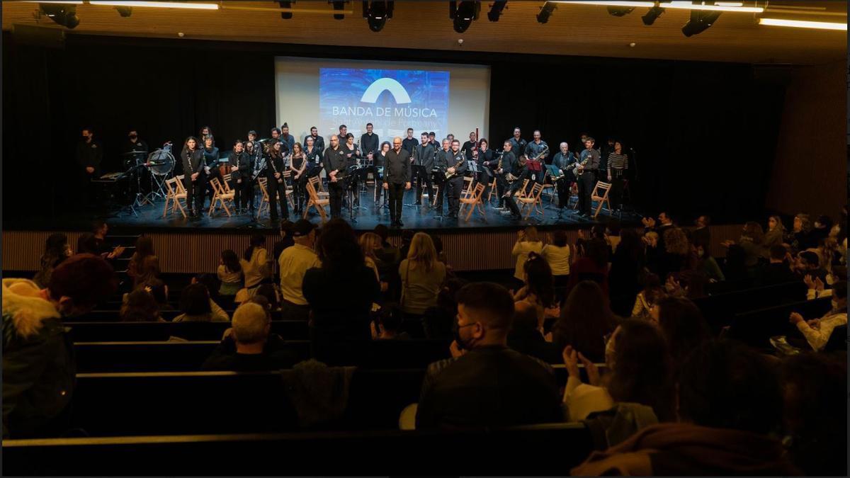 Concierto de música dirigido por Frank J. Cogollos, en una imagen de archivo.