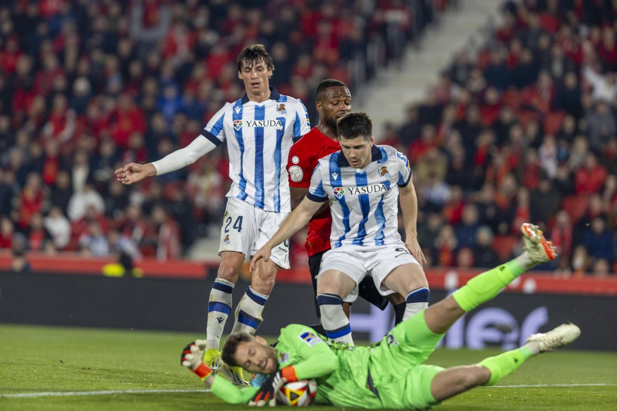 RCD Mallorca-Real Sociedad: Las mejores fotos de la semifinal de la Copa del Rey en Son Moix