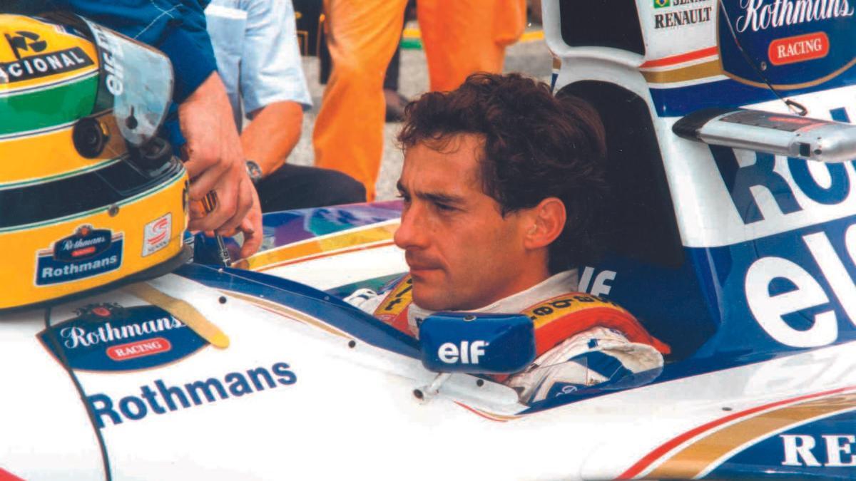 Ayrton Senna.