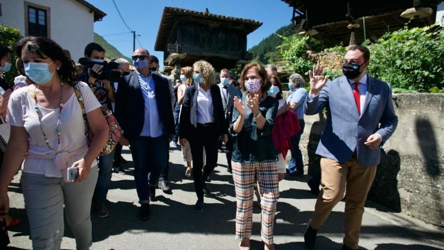 Homenaje al general Rafael del Riego en Tuña (Tineo)