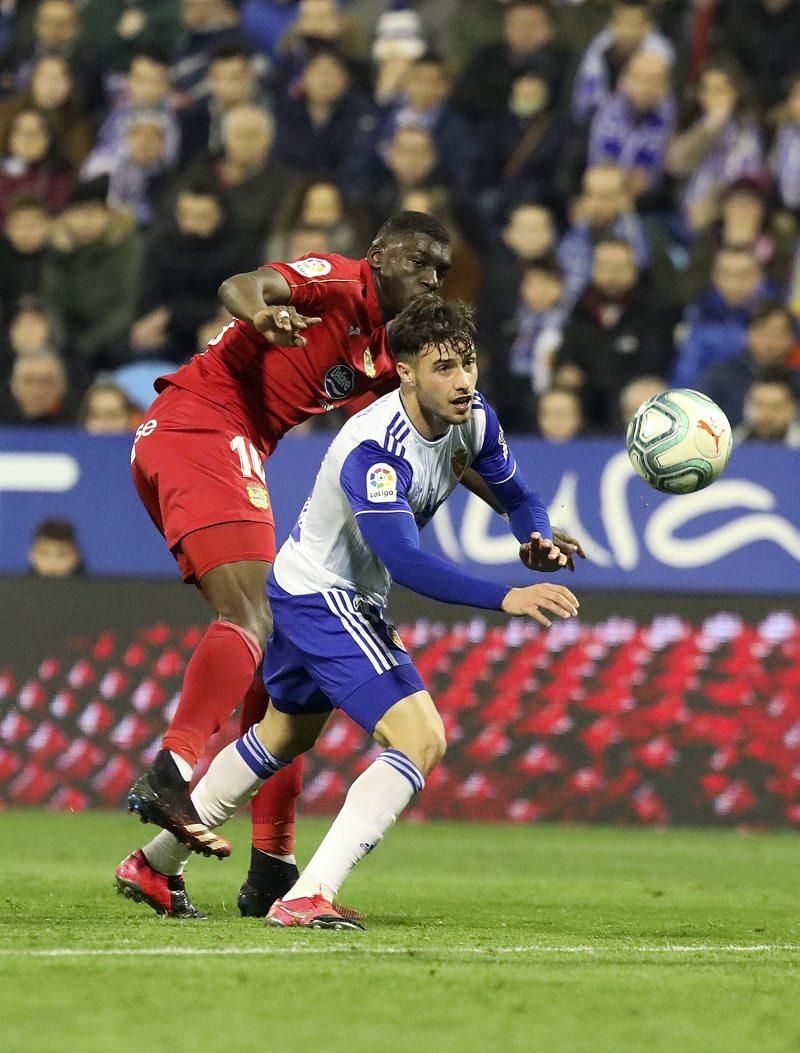 Partido entre el Real Zaragoza y el Fuenlabrada