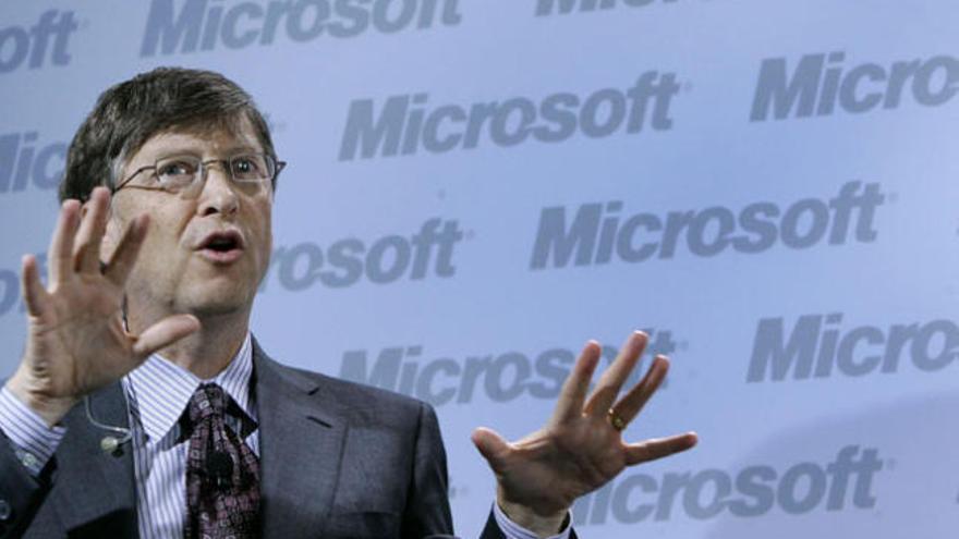 Bill Gates, presidente de Microsoft.