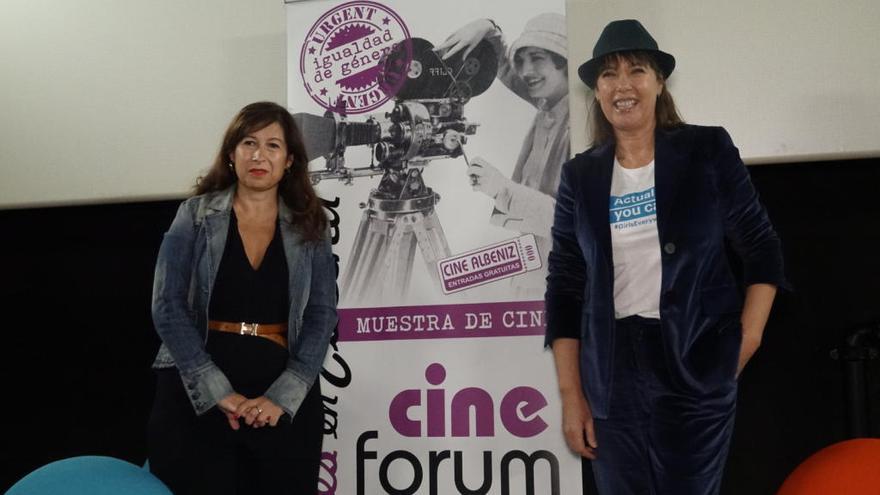 Cartel de presentación de la XVII Muestra de Cine Mujeres en Escena