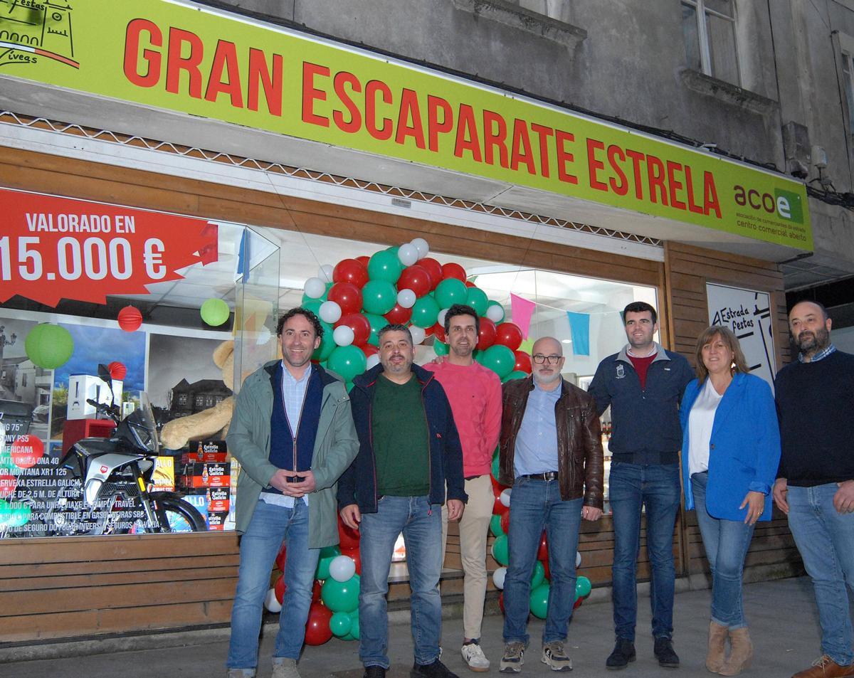 Imagen de la apertura del Gran Escaparate Estrela
