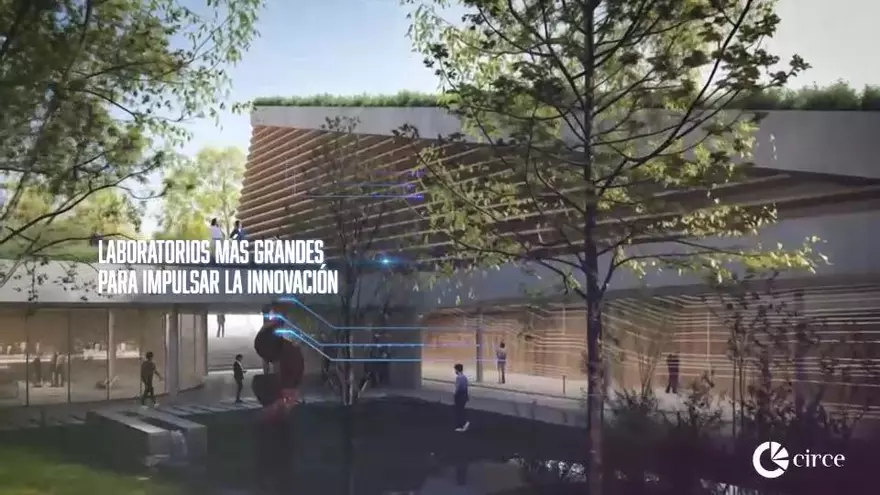Así será la nueva sede de Circe en el DAT Alierta de Zaragoza