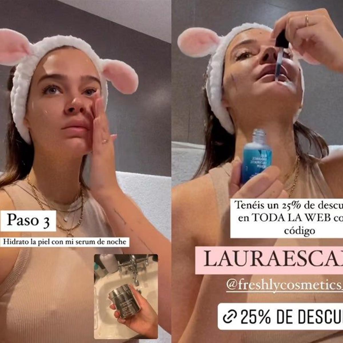 Laura escanes rutina de belleza