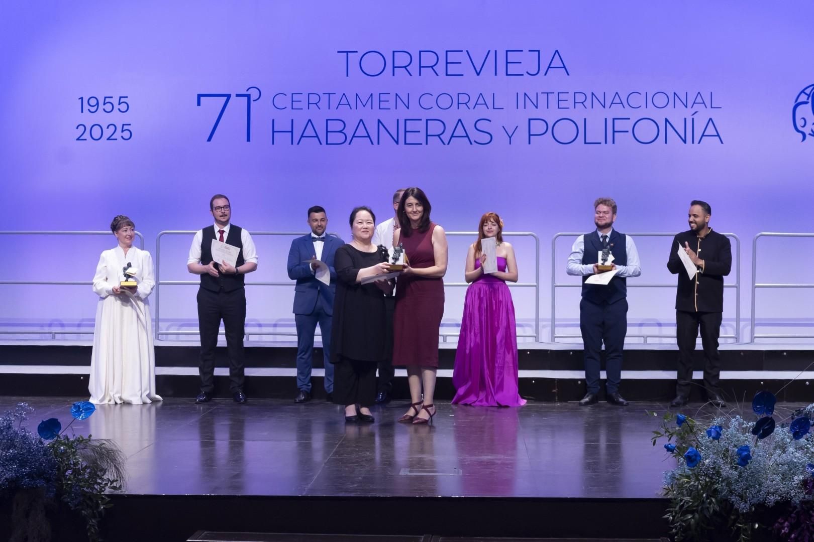 Así fue la clausura del Certamen de Habaneras en Torrevieja